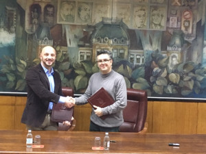 Svečano potpisivanje ugovora o učešću grada Pančeva u programu “Srbija u ritmu Evrope”