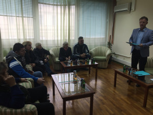 Потписавање уговора о додели две куће избеглим лицима у Панчеву