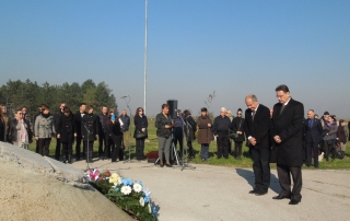 Polaganje venaca - komemoracija Jevrejima