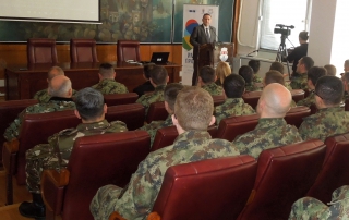 gradonacelnik o Pancevu polaznicima vojnog usavrsavanja
