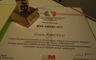 priznanje BEES AWARD 2015"