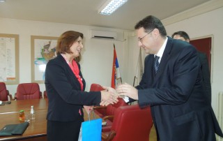 ambasadorka i gradonacelnik