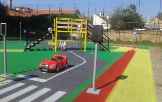 Saobraćajni poligon za bezbednost dece