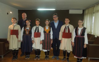 Prijem za KUD „Stanko Paunović“ u Gradskoj upravi