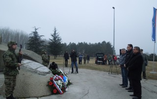 Полагање венаца - градоначелник