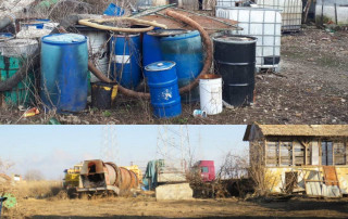 Збрињавање опасног отпада пронађеног у Панчеву