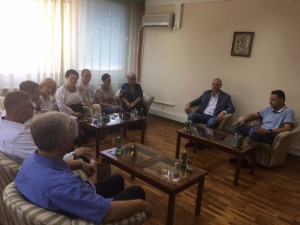 Пријем поводом "Великог фестивала фолклора Румуна Војводине - Република Србија"