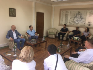 Пријем поводом "Великог фестивала фолклора Румуна Војводине - Република Србија"