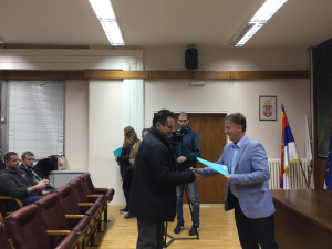 Додела Уговора о помоћи за економско оснаживање избеглица