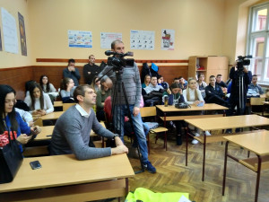 Предавање у Гимназији "Урош Предић"
