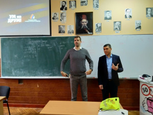 Предавање у Гимназији "Урош Предић"