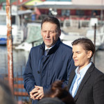 Премијерка Ана Брнабић обилази Панчевачки кеј