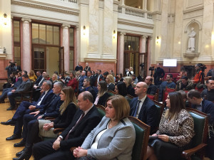 Додела плакета шампионима безготовинског плаћања