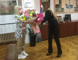 Пријем за џудисткињу Андреу Стојадинов