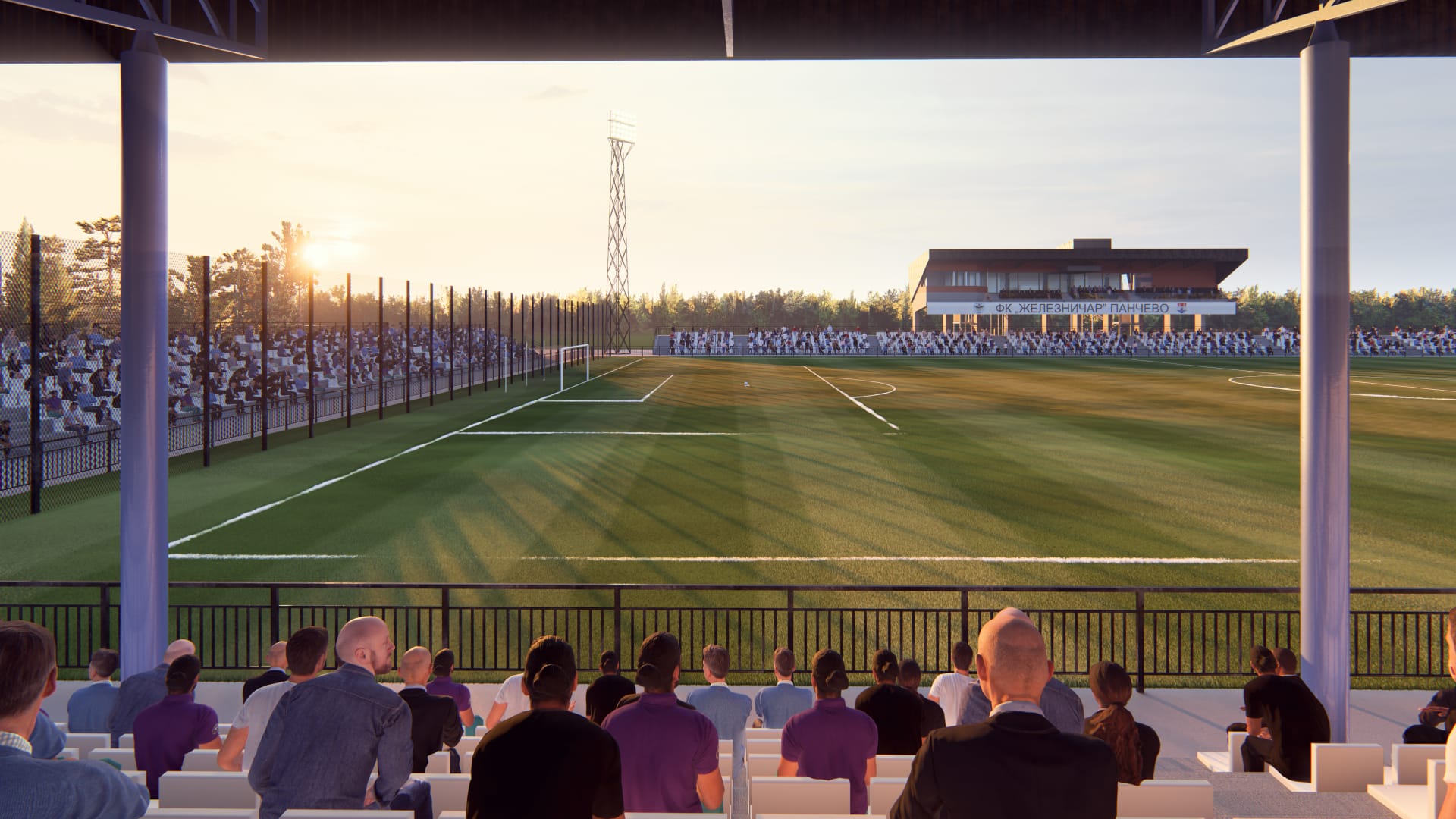 Почели радови за нову трибину на фудбалском стадиону СРЦ „Младост“ у Панчеву